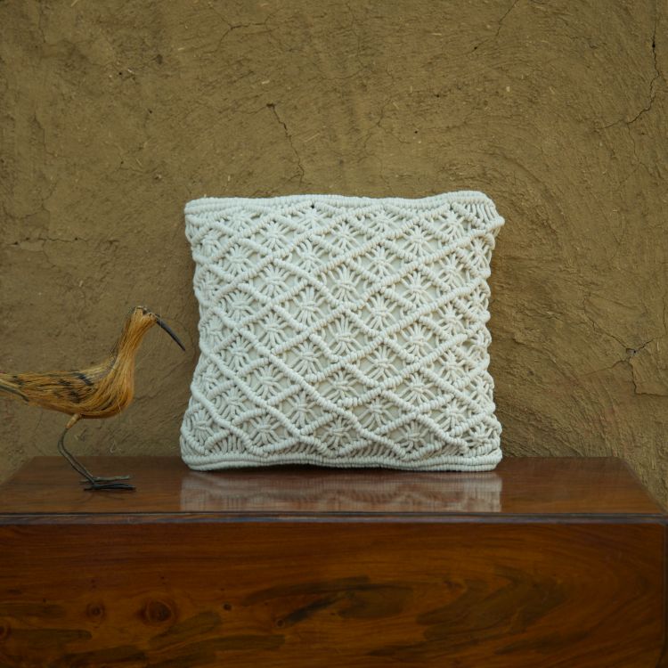 Macrame Muse Cushion