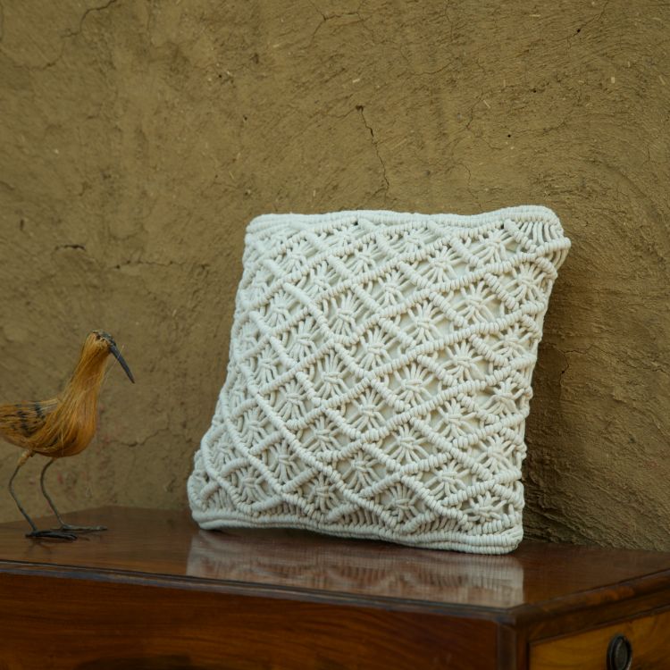 Macrame Muse Cushion