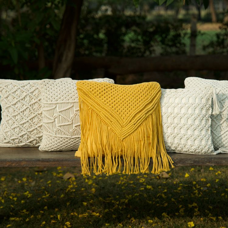 Mellow Yellow Cushion